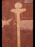 06427 ostia - regio iii - insula ix - casa delle ierodule (iii,ix,6) - raum 4 - suedwand (wand c) - re aussen - detail oben.jpg